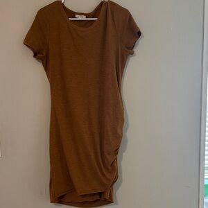 LA MIEL Brown Mini Dress